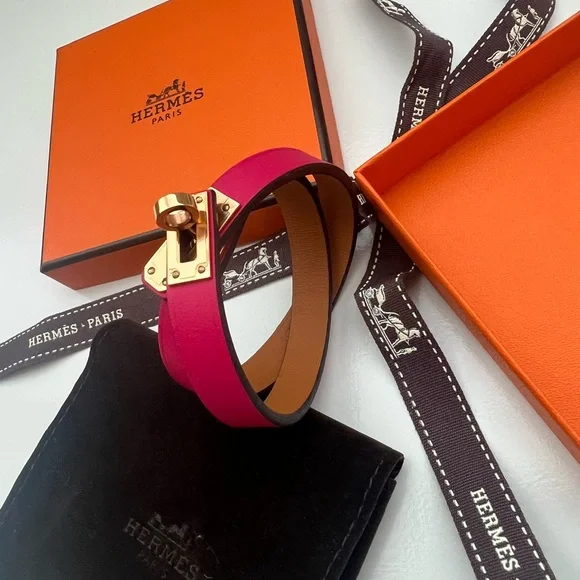🔥HERMES Swift Kelly Double Tour Bracelet - Picture 5 of 10